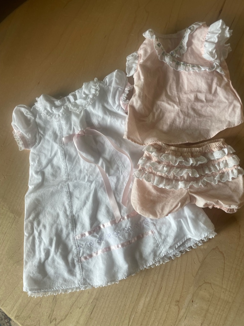 American Girl Bitty Baby Starter Set pieces